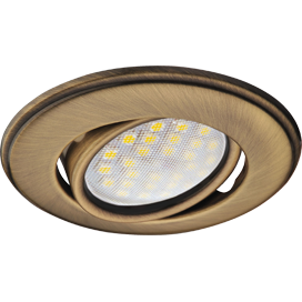 Ecola DH03 MR16 GU5.3 выпукл. Бронза