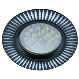 Ecola DL3182 MR16 GU5.3 Чёрный/Алюм