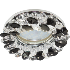 Ecola CD4141 MR16 GU5.3 Чёрный/Хром