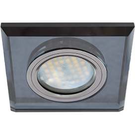 Ecola DL1651 MR16 GU5.3 Чёрный/Чёрный хром