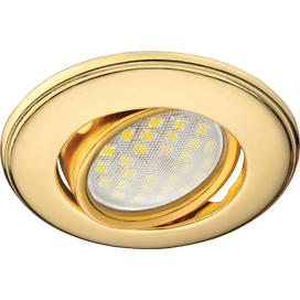 Ecola DH03 MR16 GU5.3 выпукл. Золото