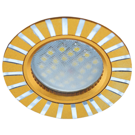 Ecola DL3183 MR16 GU5.3 Золото/Алюм