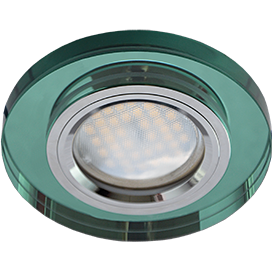 Ecola DL1650 MR16 GU5.3 Изумруд/Хром