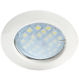 Ecola DL100 MR16 GU5.3 литой Белый