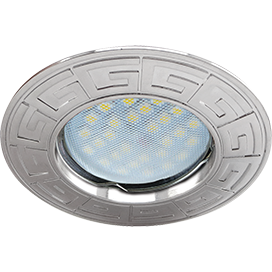 Ecola DL110A MR16 GU5.3 литой Антик Хром